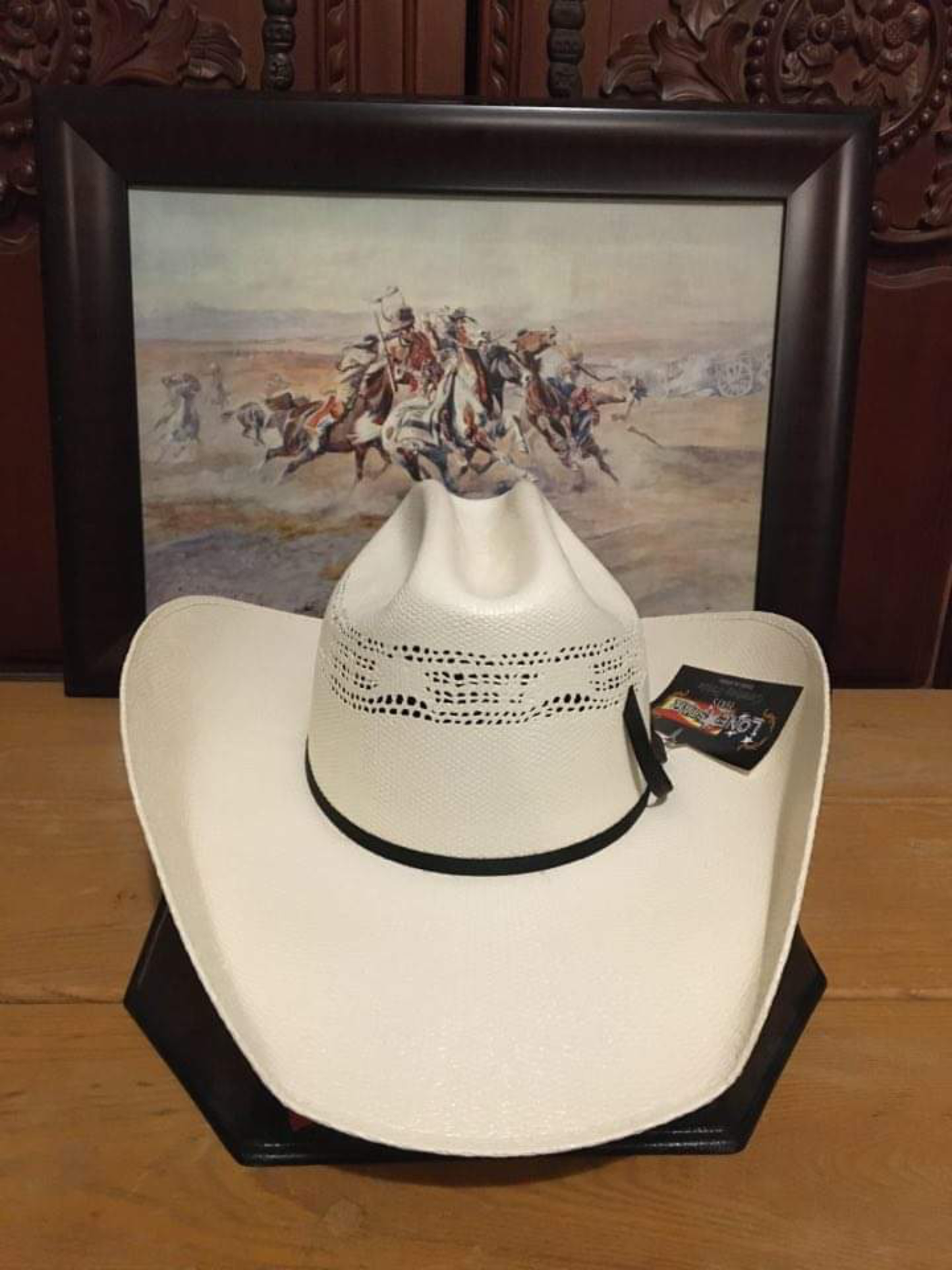 Lone Star Rodeo Bangora 50X Straw Cowboy Hat
