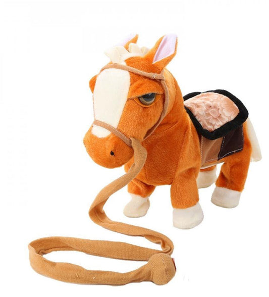 Walk Along Horse with Remote Control Leash, Dancing Singing Walking Musical Pony Pet
